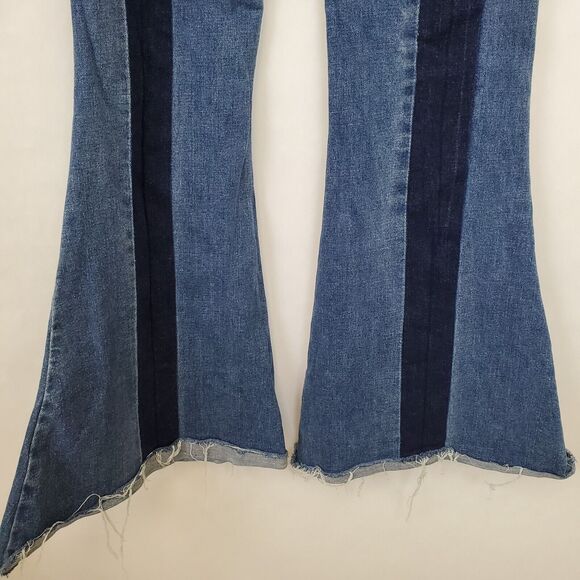 Show Me Your MuMu Blue Flare Jeans - Picture 7 of 16